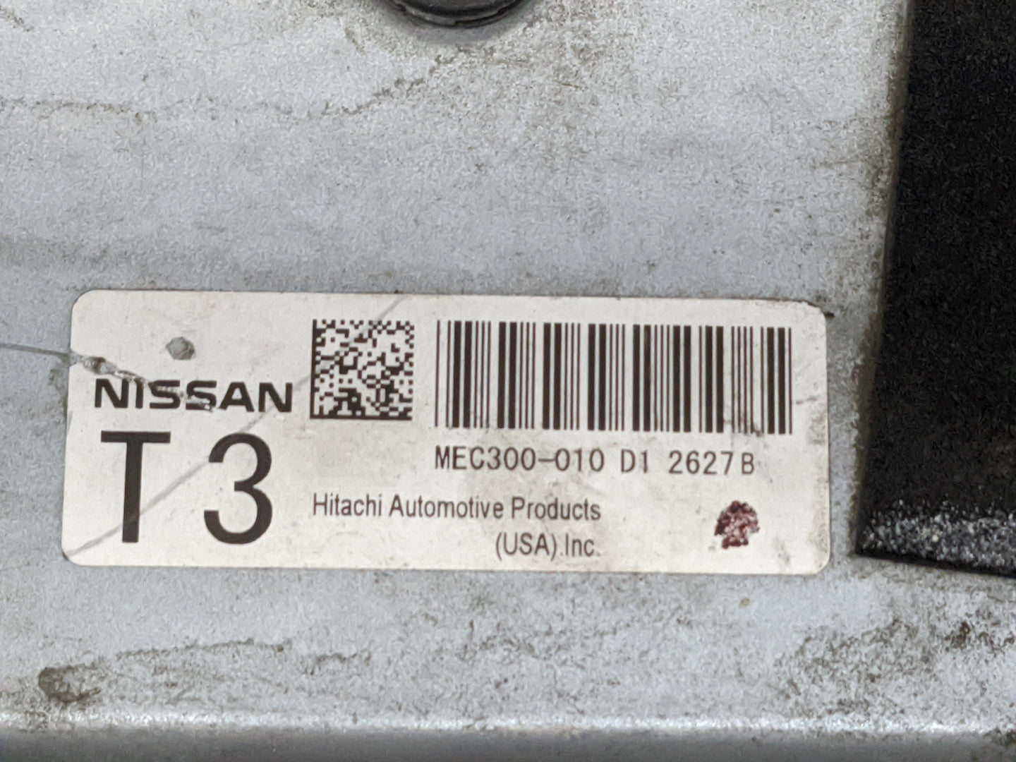 2013-2014 Nissan Altima PCM Engine Control Computer ECU ECM PCU OEM P/N:MEC300-010 Fits Fits 2013 2014 OEM Used Auto Parts -