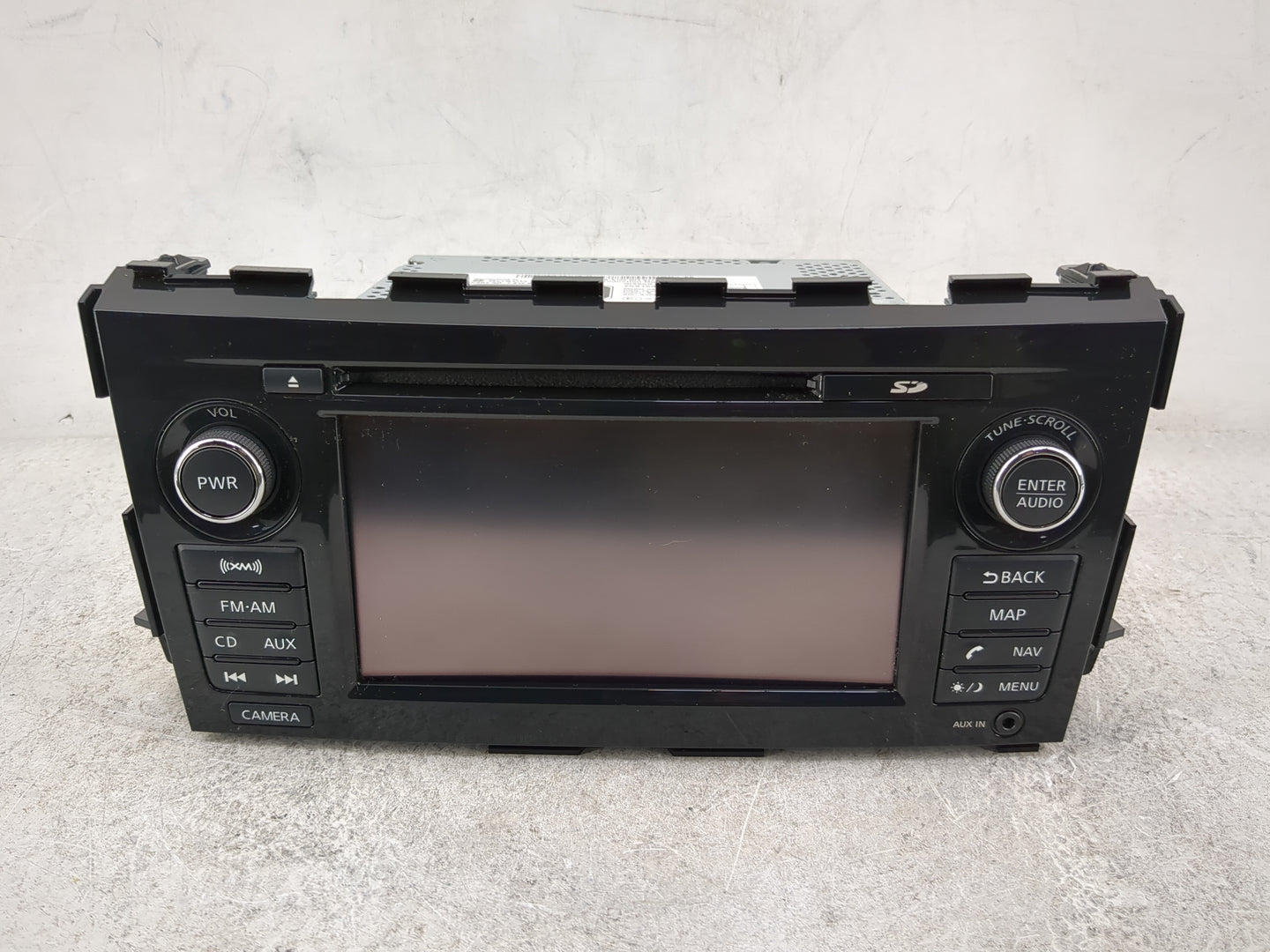 2013-2014 Nissan Altima Radio AM FM Cd Player Receiver Replacement P/N:259153TA1C 7612051142, TCW627 Fits Fits 2013 2014 OEM