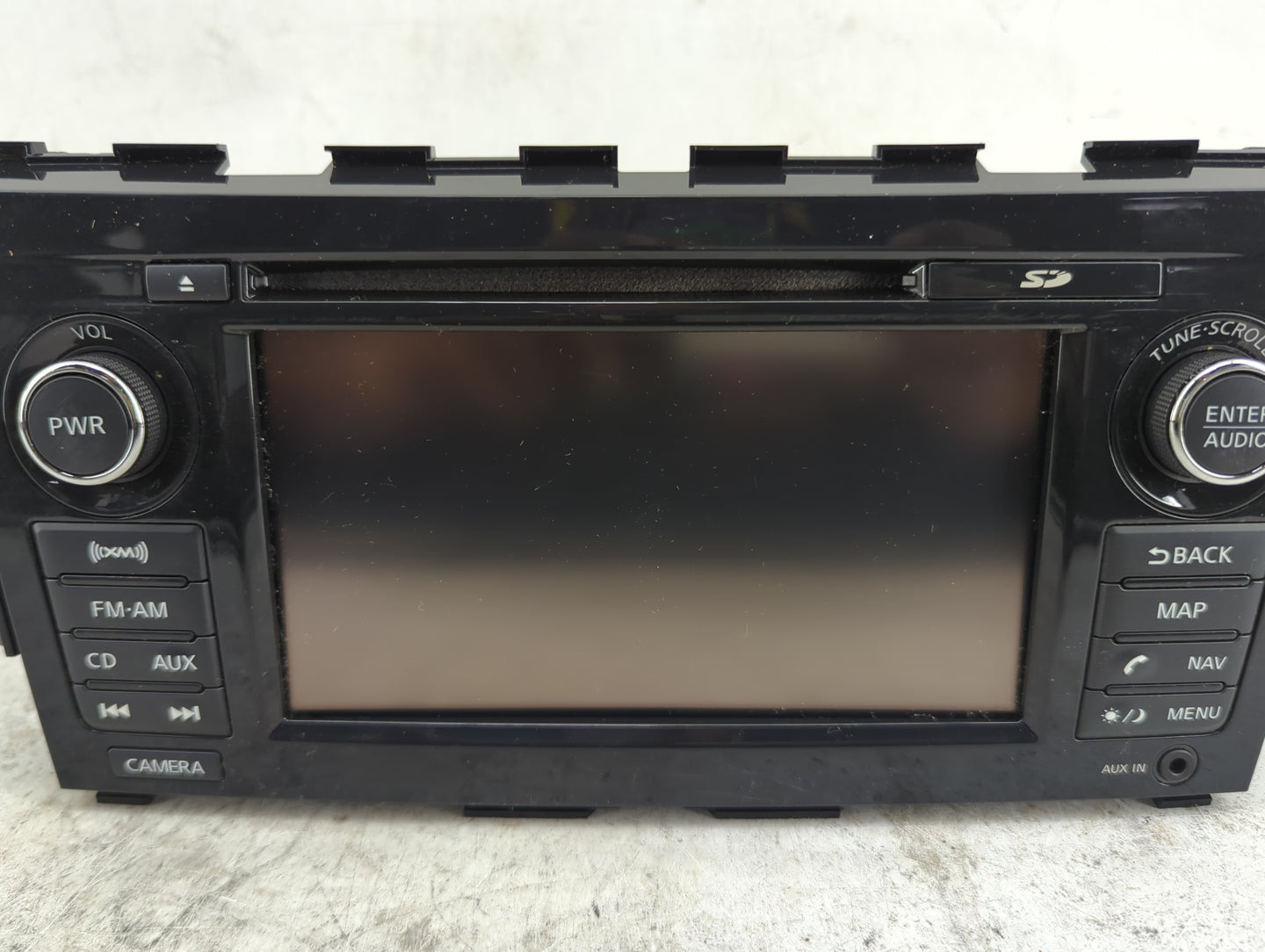 2013-2014 Nissan Altima Radio AM FM Cd Player Receiver Replacement P/N:259153TA1C 7612051142, LCN2.0 Fits Fits 2013 2014 OEM