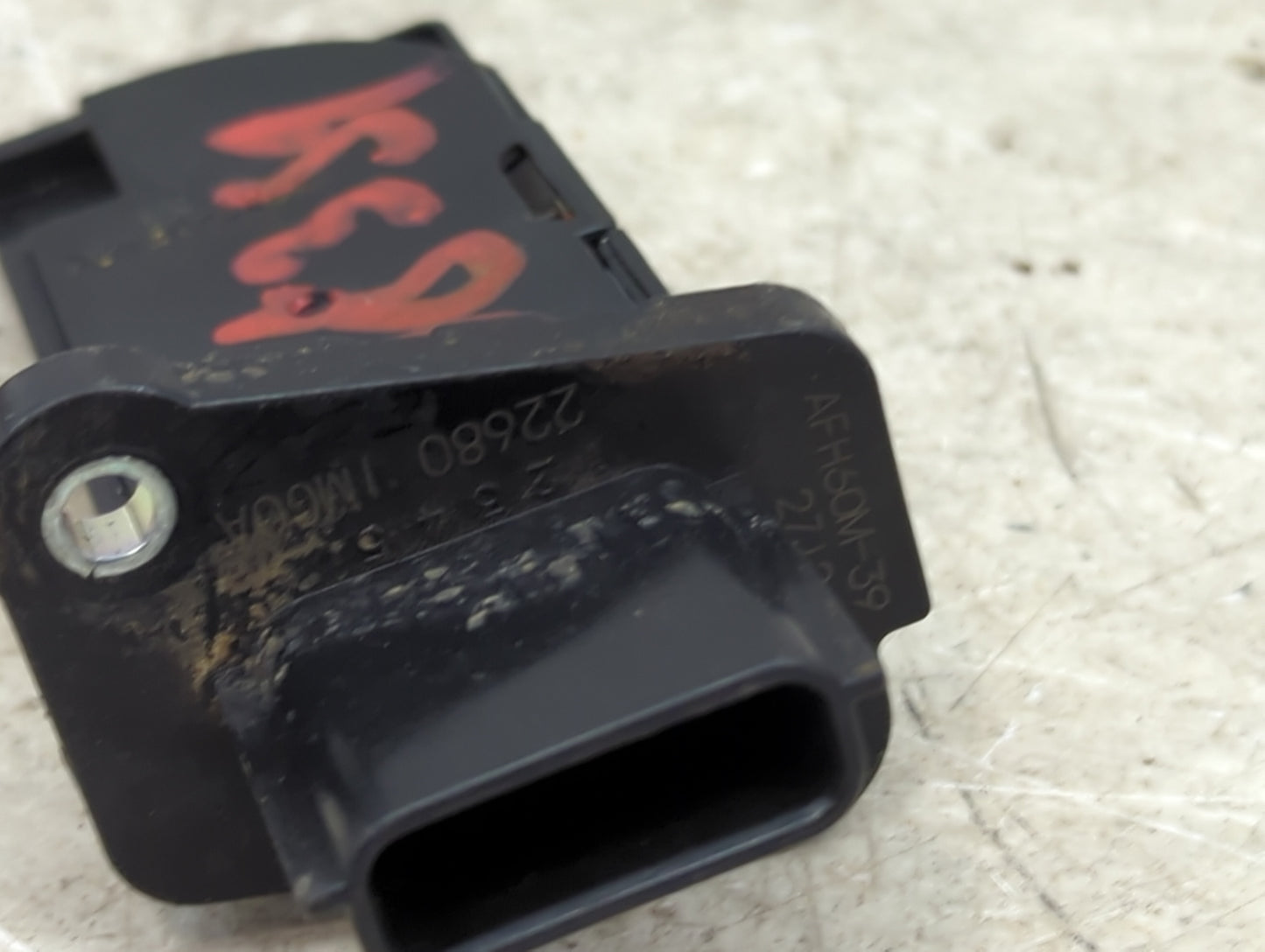 2013-2015 Nissan Altima Mass Air Flow Meter Maf 1485404 - Oemusedautoparts1.com