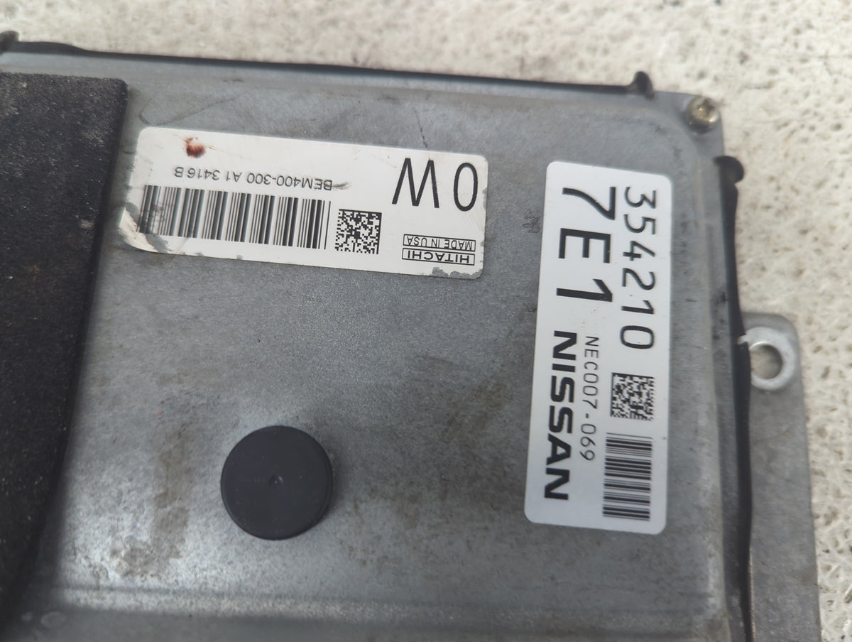 2013-2014 Nissan Altima PCM Engine Control Computer ECU ECM PCU OEM P/N:BEM400-300 A1 NEC007-069 Fits Fits 2013 2014 OEM Use