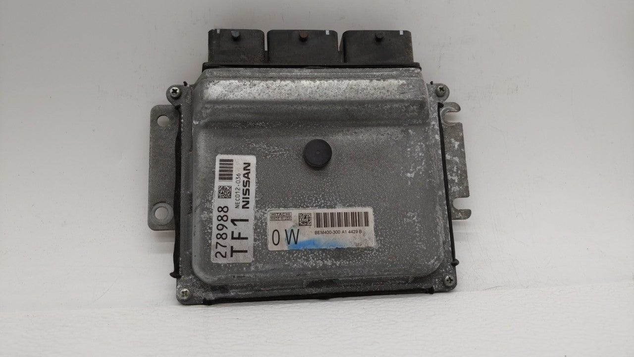 2013-2014 Nissan Altima PCM Engine Control Computer ECU ECM PCU OEM P/N:BEM400-300 A1 NEC012-036 Fits Fits 2013 2014 OEM Use