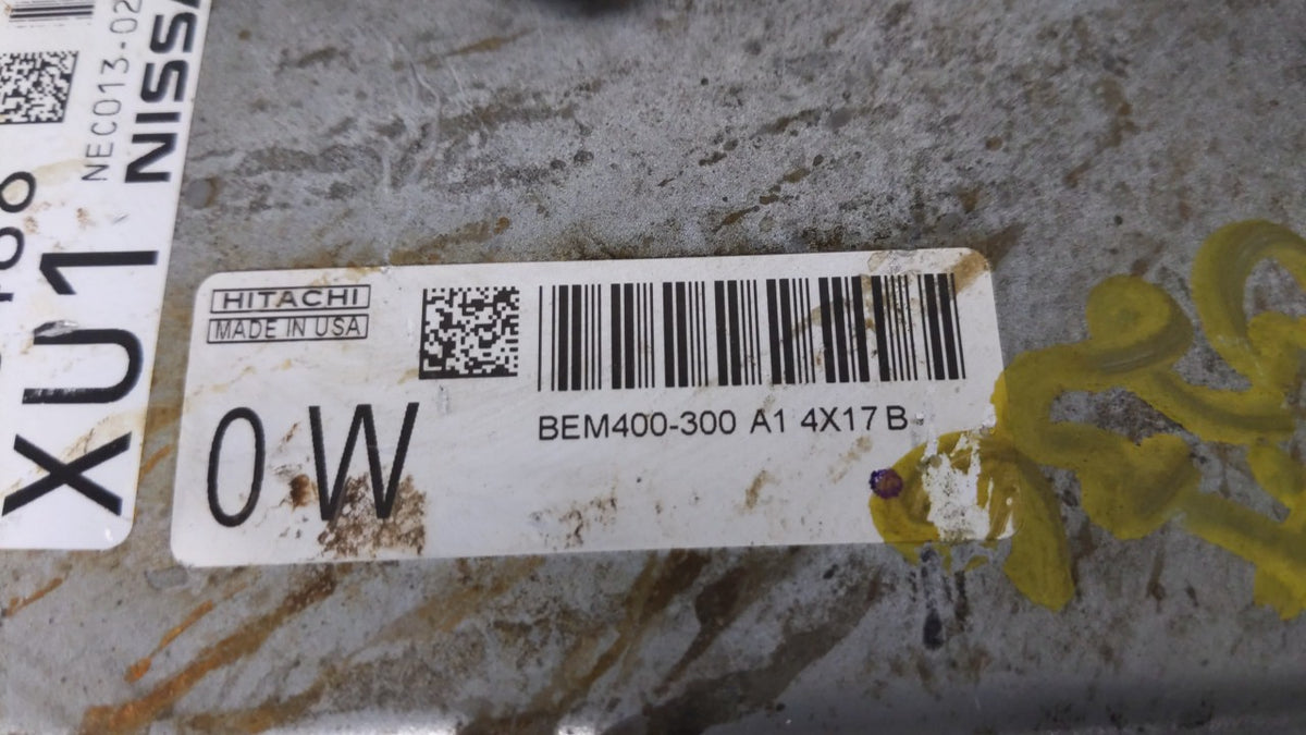 2015 Nissan Altima PCM Engine Control Computer ECU ECM PCU OEM P/N:BEM404-300 A1 NEC001-666, NEC013-028, NEC009-638 Fits 201