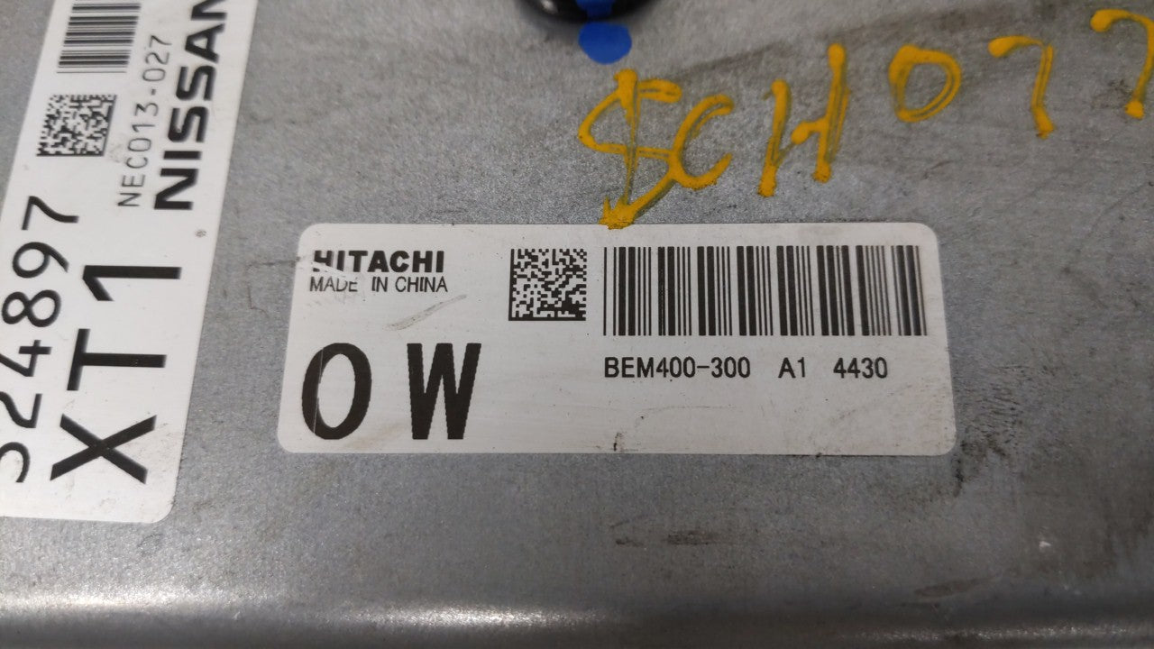 2015 Nissan Altima PCM Engine Control Computer ECU ECM PCU OEM P/N:BEM404-300 A1 NEC001-666, NEC013-028 Fits Fits 2013 2014 