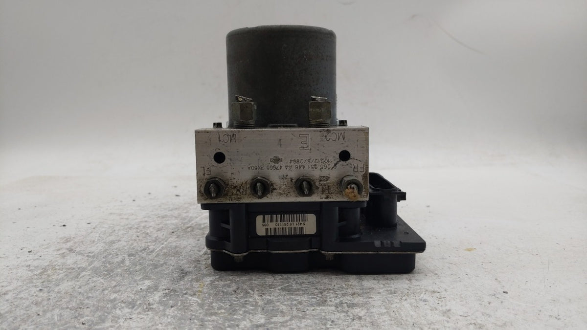 2011-2013 Nissan Altima Anti-Lock Brake ABS Pump Module Actuator OEM P/N:47660 ZX65A 47660 ZX60A Fits Fits 2011 2012 2013 OE
