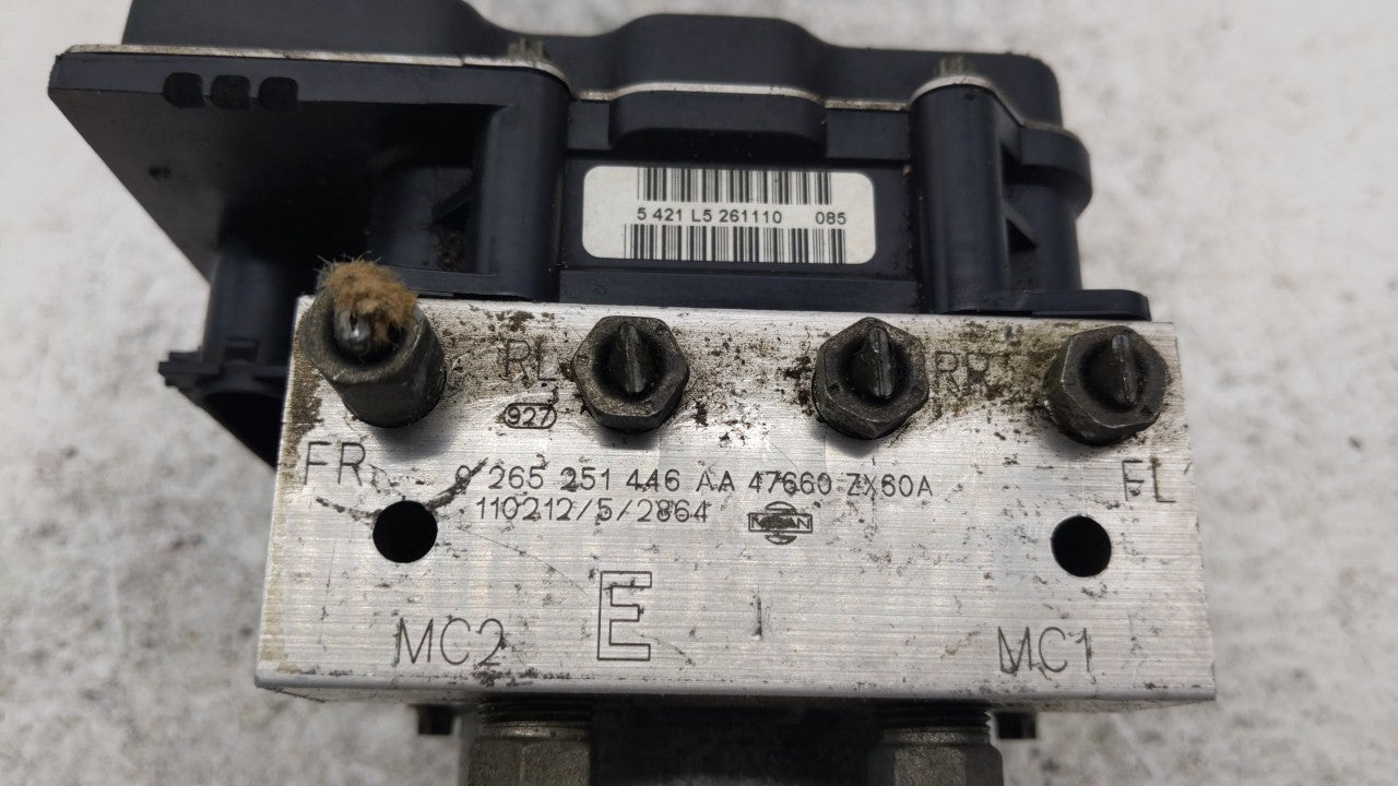 2011-2013 Nissan Altima ABS Pump Control Module Replacement P/N:47660 ZX65A 47660 ZX60A Fits Fits 2011 2012 2013 OEM Used Au