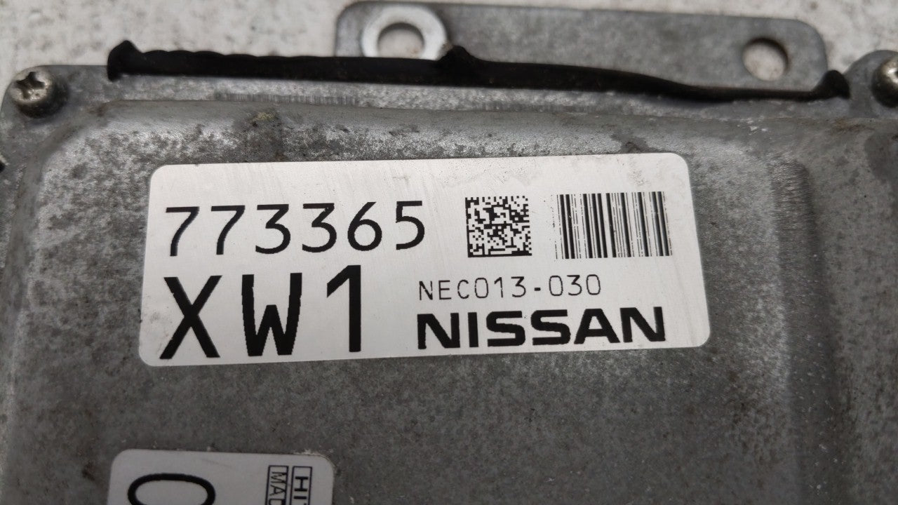 2015 Nissan Altima PCM Engine Control Computer ECU ECM PCU OEM P/N:BEM404-300 A1 NEC001-666, NEC013-028 Fits Fits 2013 2014 