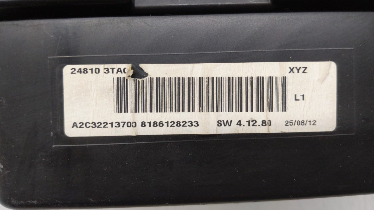 2013 Nissan Altima Instrument Cluster Speedometer Gauges P/N:24810 3TA0C 24810 3TA0B, 24810 3TA0A Fits OEM Used Auto Parts -