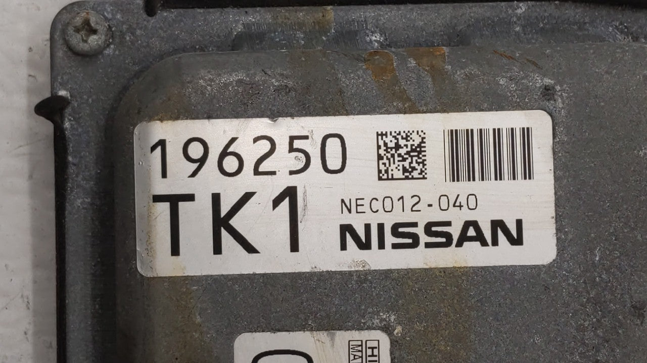 2013-2014 Nissan Altima PCM Engine Control Computer ECU ECM PCU OEM P/N:BEM400-300 MEC300-010 D1 Fits Fits 2013 2014 OEM Use