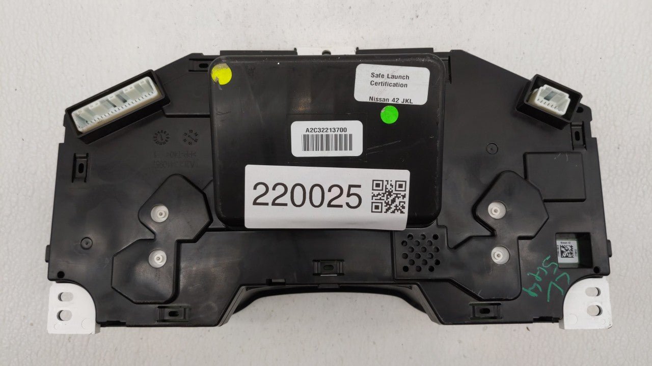 2013 Nissan Altima Instrument Cluster Speedometer Gauges P/N:24810 3TA0D 24810 3TA0C, 24810 3TA0B, 24810 3TA0A Fits OEM Used