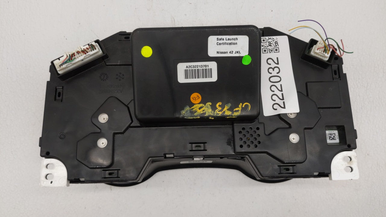 2013 Nissan Altima Instrument Cluster Speedometer Gauges P/N:24810 3TA0D 24810 3TA0C, 24810 3TA0B, 24810 3TA0A Fits OEM Used
