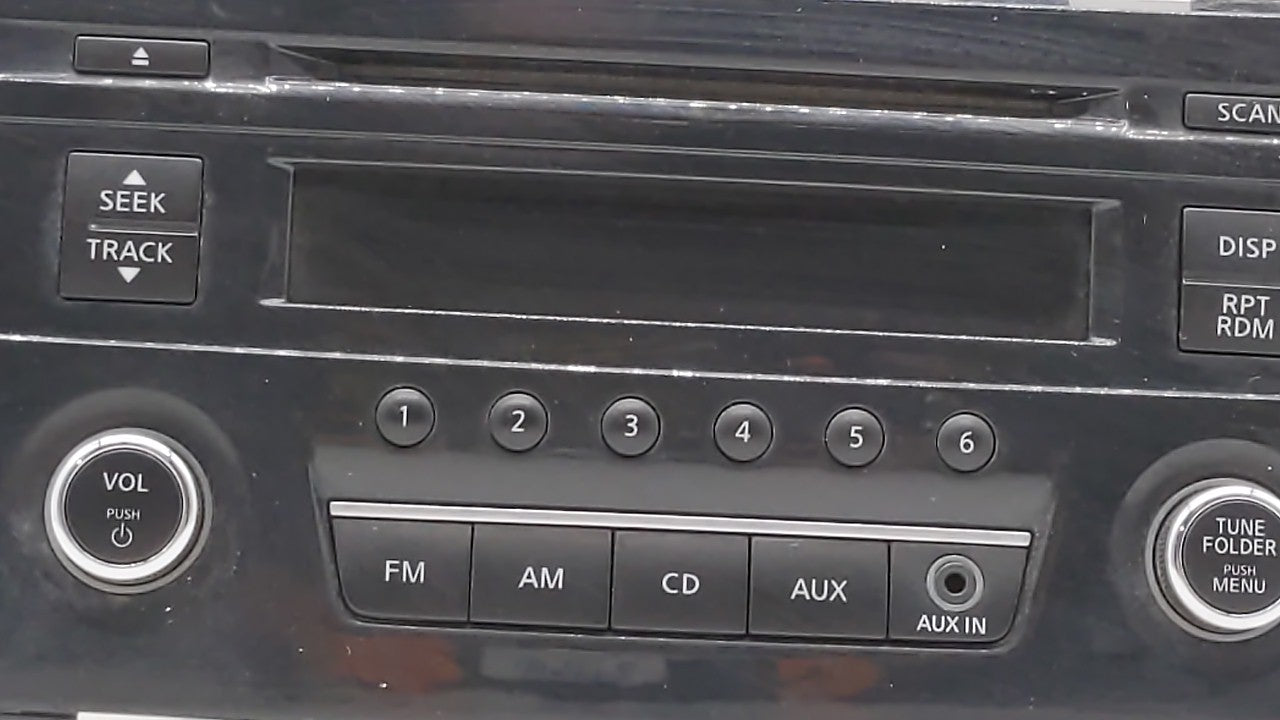 2013-2015 Nissan Altima Am Fm Cd Player Radio Receiver - Oemusedautoparts1.com