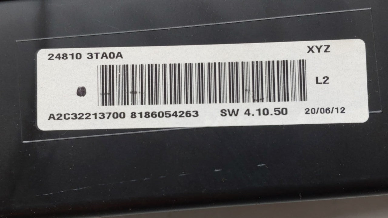 2013 Nissan Altima Instrument Cluster Speedometer Gauges P/N:24810 3TA0D 24810 3TA0C, 24810 3TA0B, 24810 3TA0A Fits OEM Used