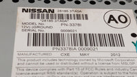 2013-2015 Nissan Altima Am Fm Cd Player Radio Receiver - Oemusedautoparts1.com