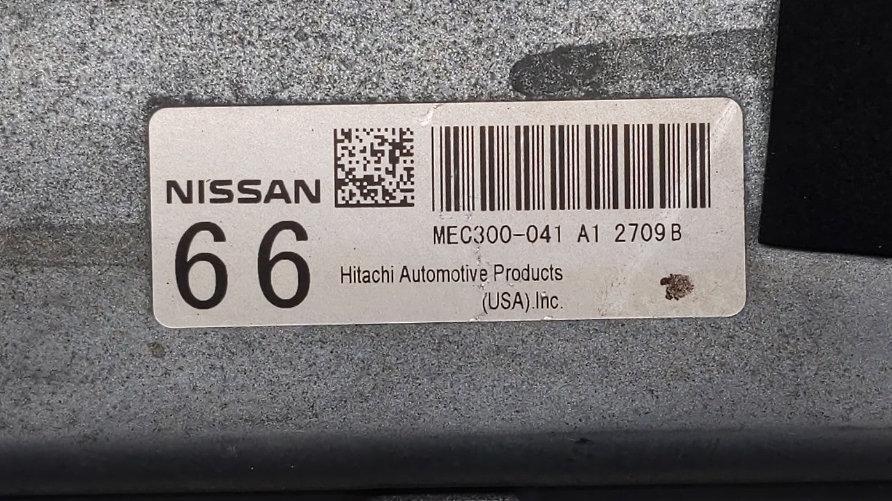 2011-2013 Nissan Altima PCM Engine Control Computer ECU ECM PCU OEM P/N:MEC114-100 MEC112-130 B1 Fits Fits 2011 2012 2013 OE