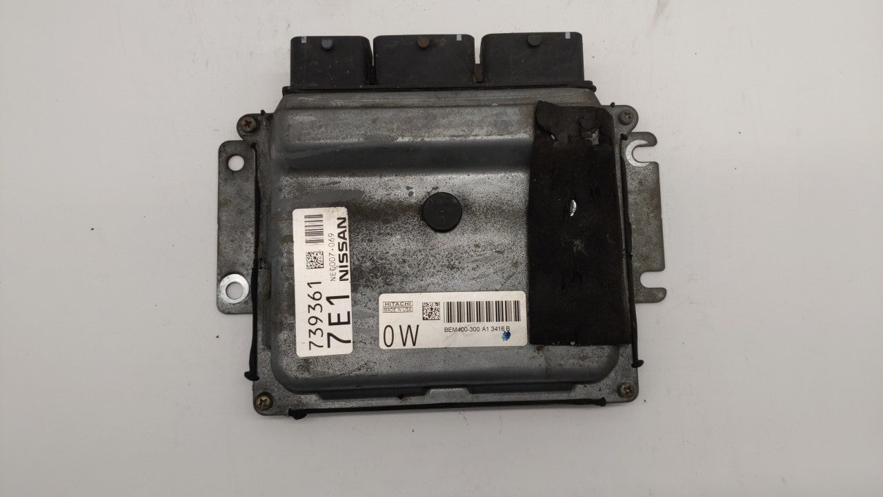 2015 Nissan Altima PCM Engine Control Computer ECU ECM PCU OEM P/N:BEM404-300 A1 NEC001-666, NEC013-028 Fits Fits 2013 2014 