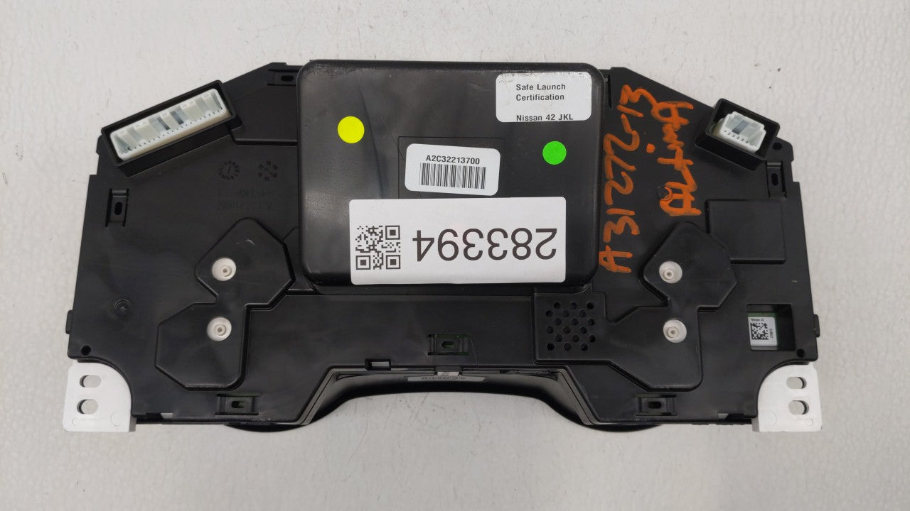 2013 Nissan Altima Instrument Cluster Speedometer Gauges P/N:24810 3TA0D 24810 3TA0C, 24810 3TA0B, 24810 3TA0A Fits OEM Used