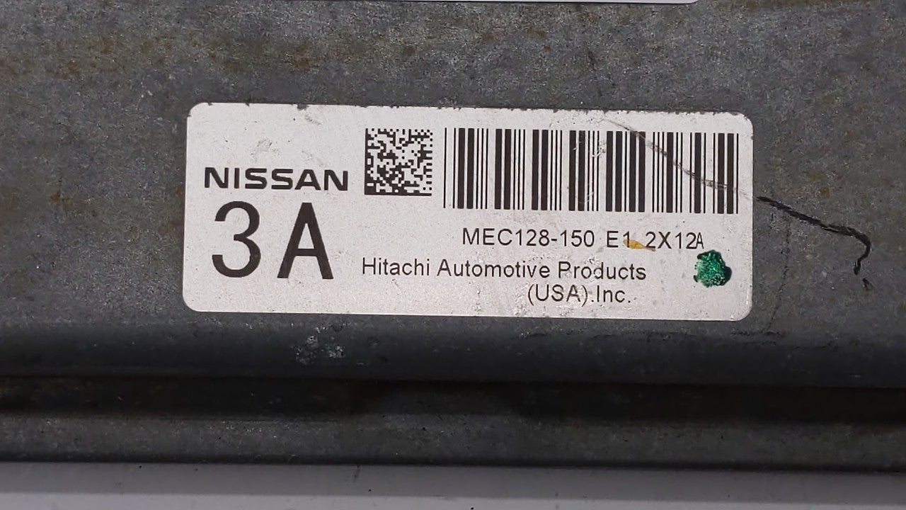 2011-2012 Nissan Altima PCM Engine Control Computer ECU ECM PCU OEM P/N:MEC128-150 E1 A56-H09 Fits Fits 2011 2012 OEM Used A