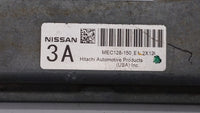 2011-2012 Nissan Altima PCM Engine Control Computer ECU ECM PCU OEM P/N:MEC128-150 E1 A56-H09 Fits Fits 2011 2012 OEM Used A