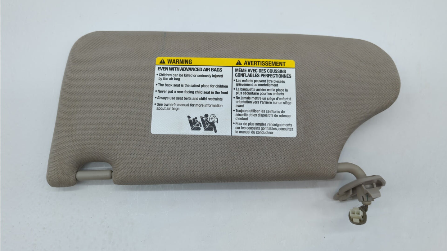 2013-2018 Nissan Altima Sun Visor Shade Replacement Passenger Right Mirror Fits Fits 2013 2014 2015 2016 2017 2018 OEM Used 