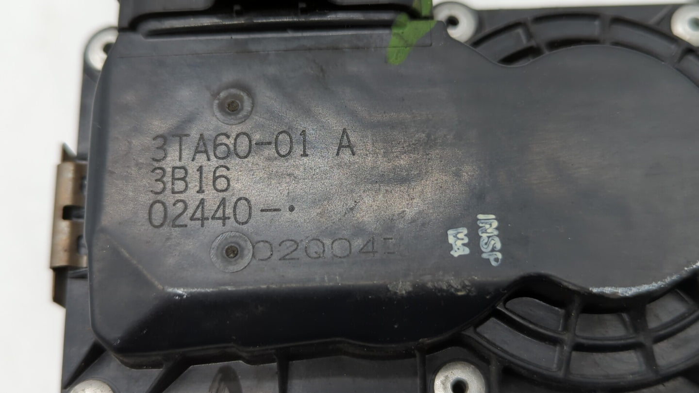 2013-2018 Nissan Altima Throttle Body P/N:3TA60-01 C 3TA60-01 B, 3TA60-01 A Fits Fits 2013 2014 2015 2016 2017 2018 2019 OEM