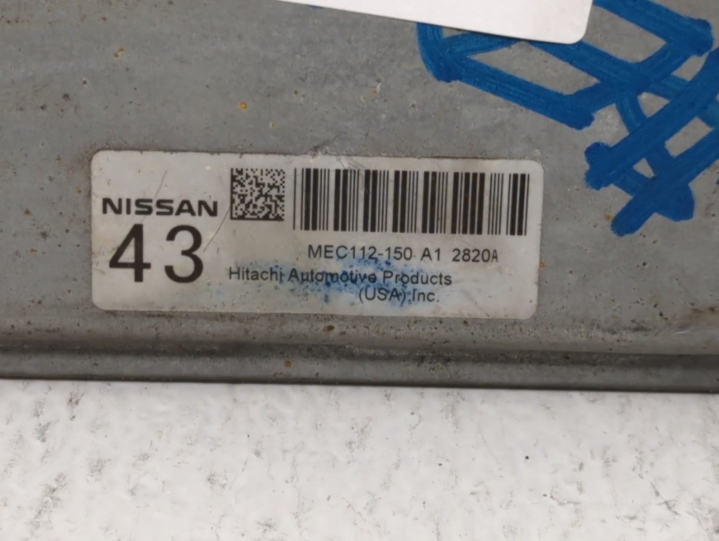 2011-2013 Nissan Altima PCM Engine Control Computer ECU ECM PCU OEM P/N:MEC114-100 MEC112-130 B1 Fits Fits 2011 2012 2013 OE