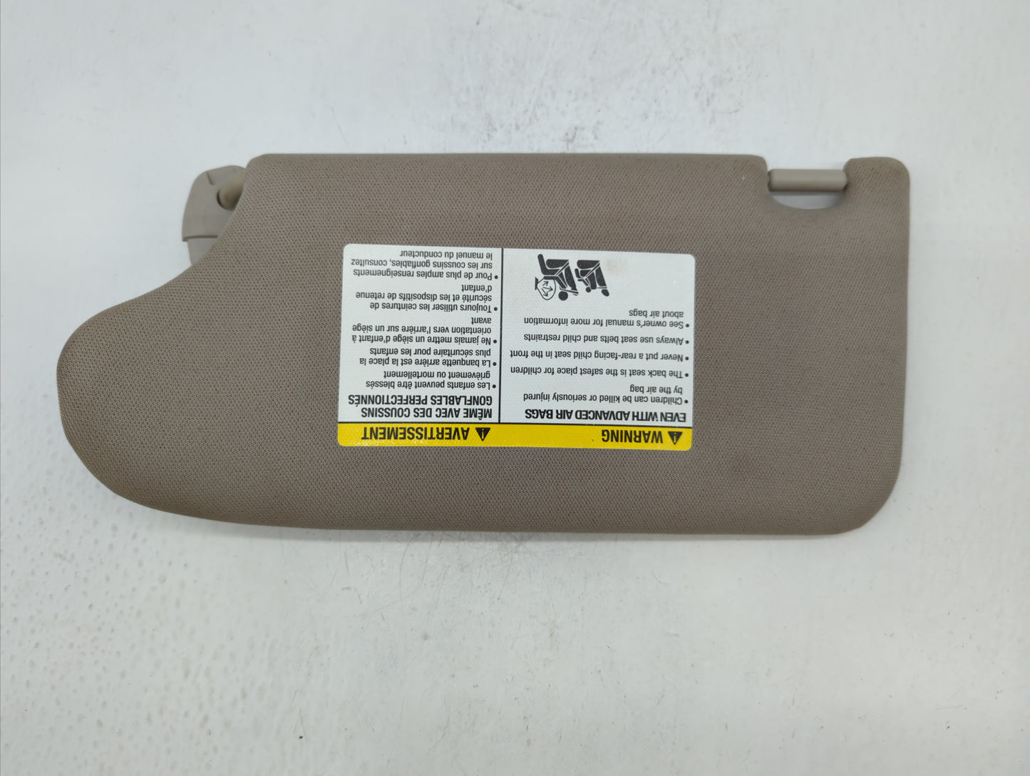 2013-2018 Nissan Altima Sun Visor Shade Replacement Passenger Right Mirror Fits Fits 2013 2014 2015 2016 2017 2018 OEM Used 
