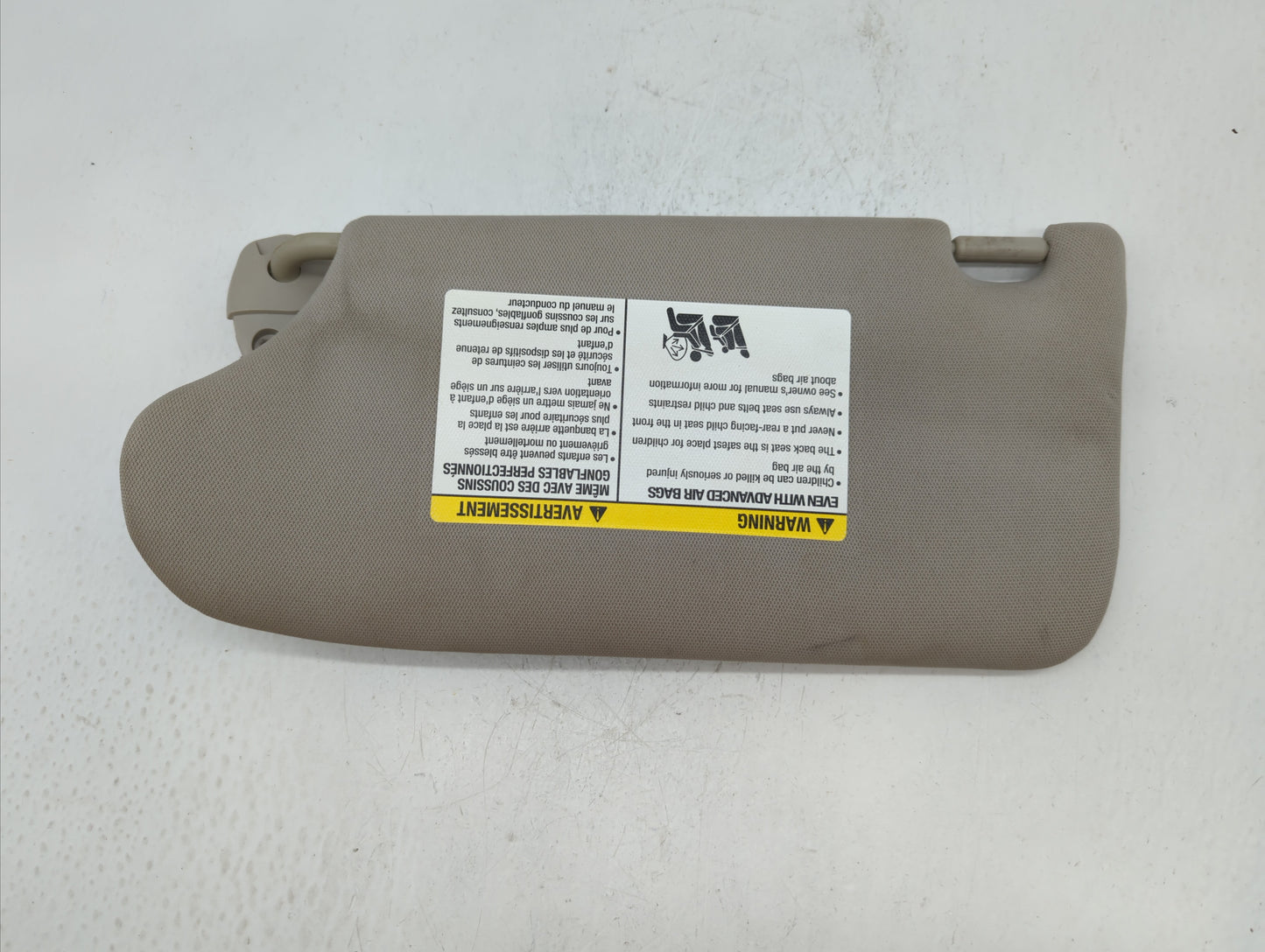 2013-2017 Nissan Altima Sun Visor Shade Replacement Passenger Right Mirror Fits Fits 2013 2014 2015 2016 2017 OEM Used Auto 