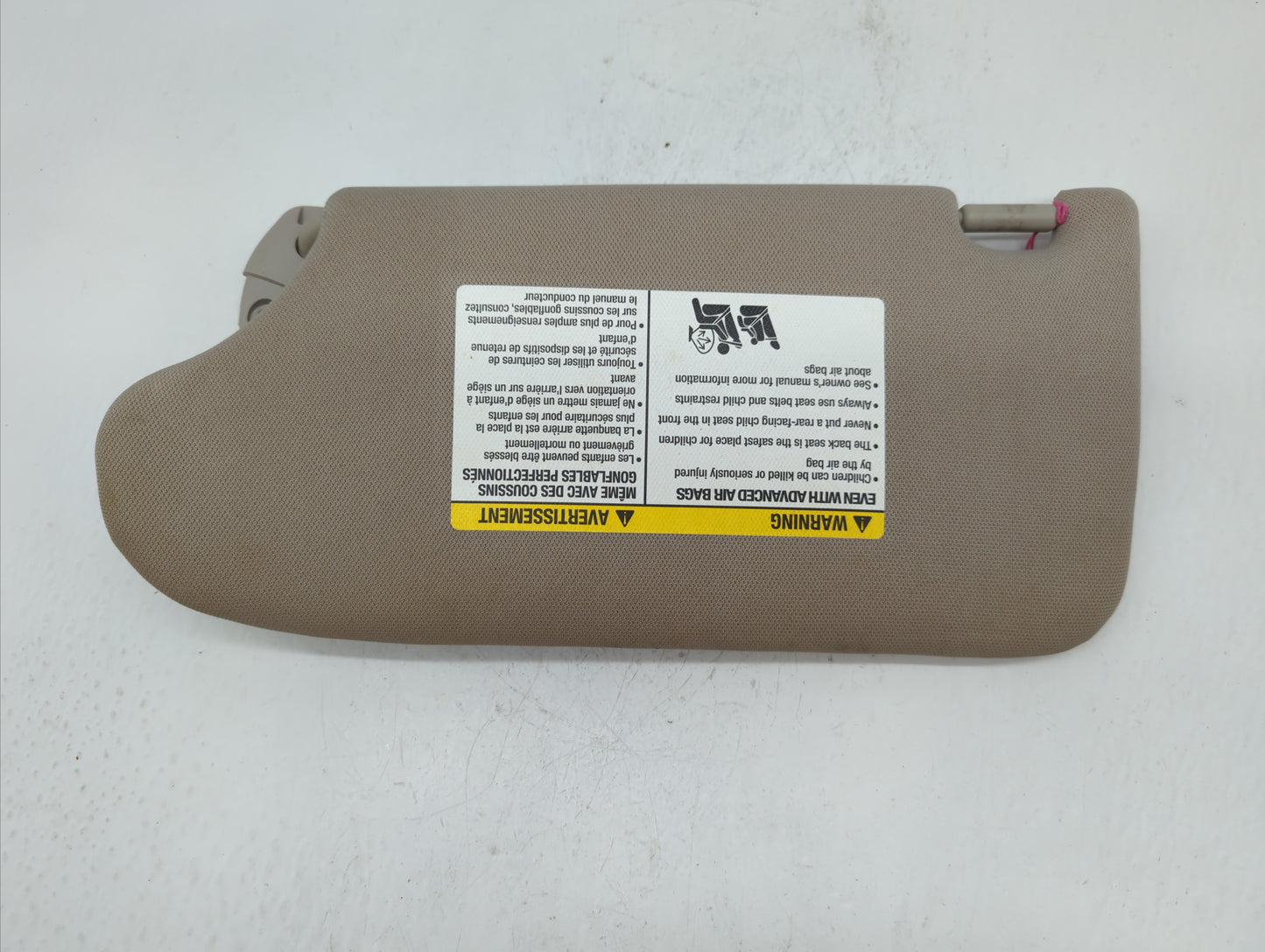 2013-2017 Nissan Altima Sun Visor Shade Replacement Passenger Right Mirror Fits Fits 2013 2014 2015 2016 2017 OEM Used Auto 