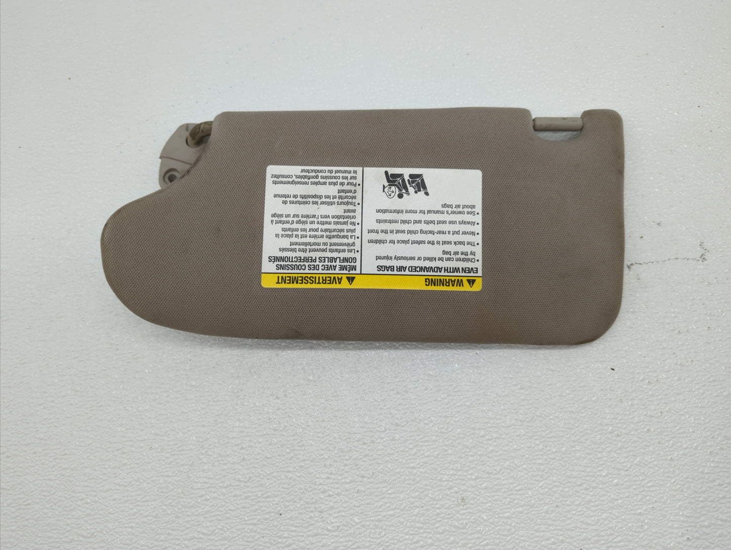 2013-2018 Nissan Altima Sun Visor Shade Replacement Passenger Right Mirror Fits Fits 2013 2014 2015 2016 2017 2018 OEM Used 