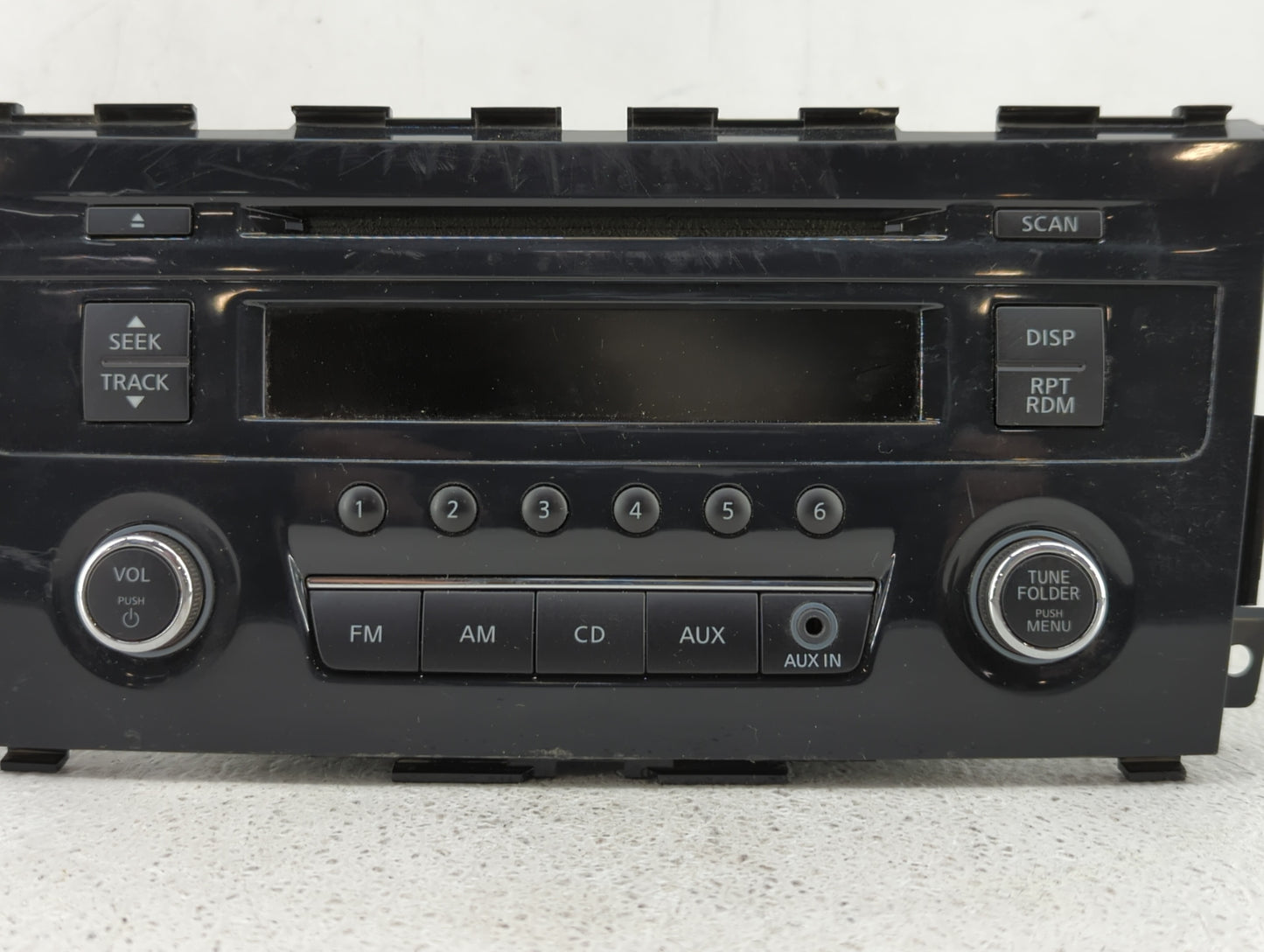 2013-2015 Nissan Altima Radio AM FM Cd Player Receiver Replacement P/N:28185 3TA0G 28185 3TB0G Fits Fits 2013 2014 2015 OEM 