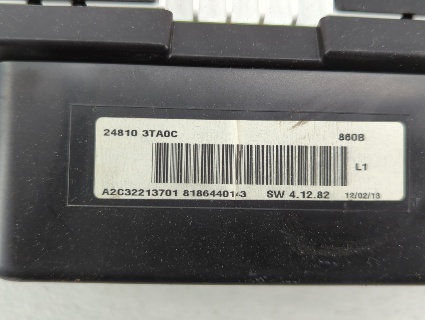 2013 Nissan Altima Instrument Cluster Speedometer Gauges P/N:24810 3TA0D 24810 3TA0C, 24810 3TA0B, 24810 3TA0A Fits OEM Used
