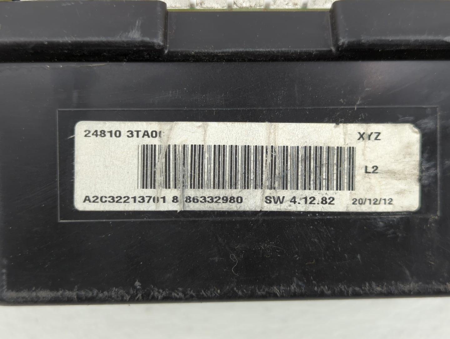 2013 Nissan Altima Instrument Cluster Speedometer Gauges P/N:24810 3TA0D 24810 3TA0C, 24810 3TA0B, 24810 3TA0A Fits OEM Used