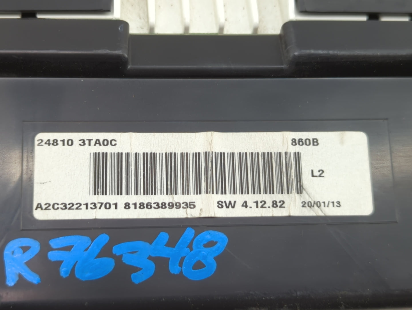 2013 Nissan Altima Instrument Cluster Speedometer Gauges P/N:24810 3TA0D 24810 3TA0C, 24810 3TA0B, 24810 3TA0A Fits OEM Used