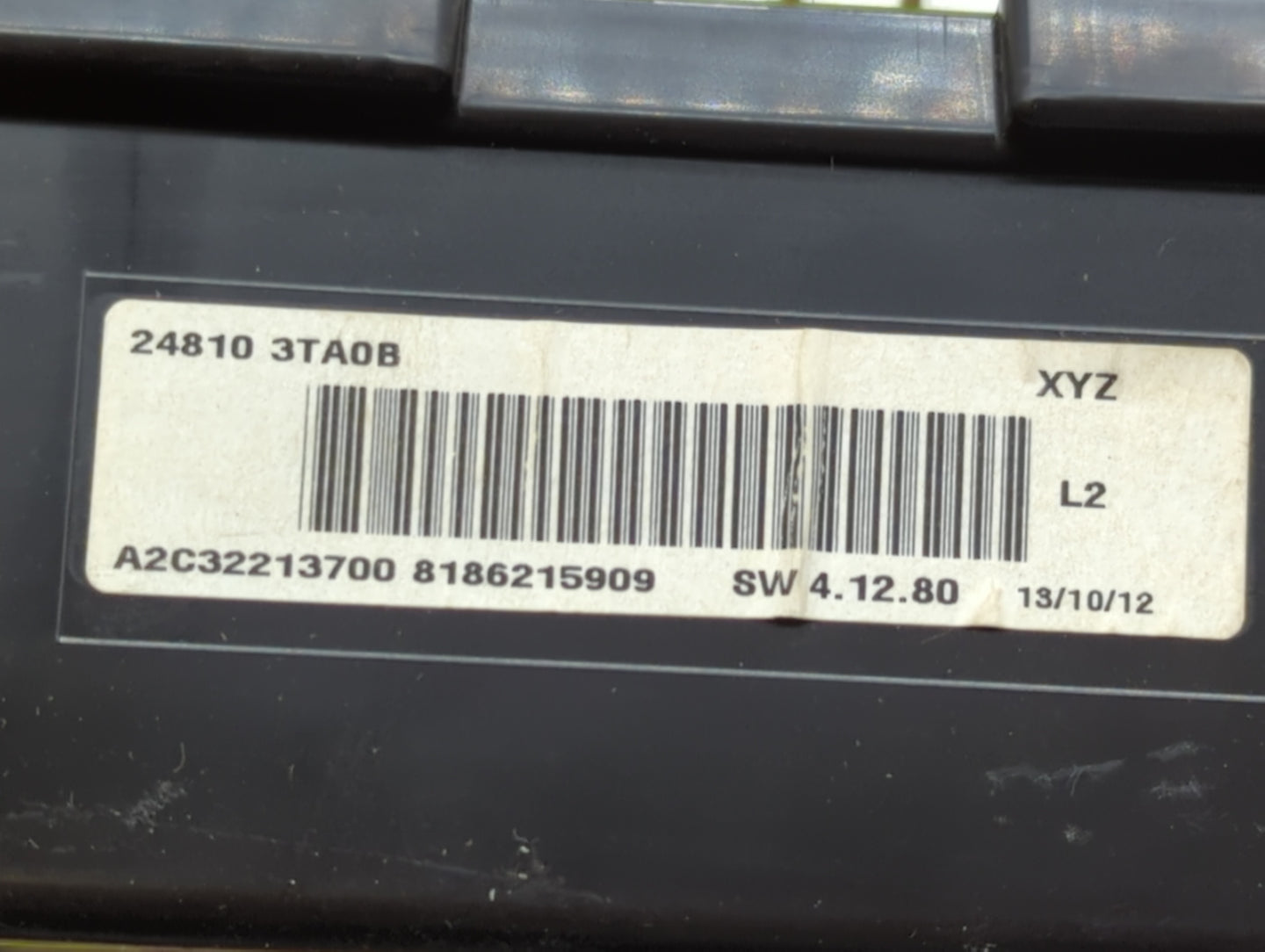 2013 Nissan Altima Instrument Cluster Speedometer Gauges P/N:24810 3TA0D 24810 3TA0C, 24810 3TA0B, 24810 3TA0A Fits OEM Used