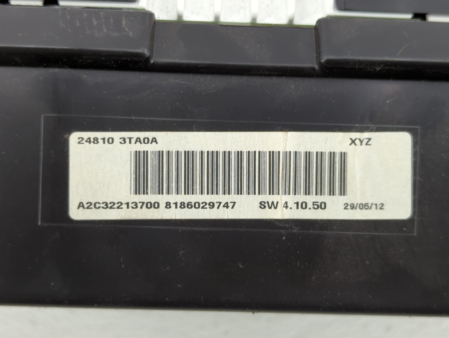 2013 Nissan Altima Instrument Cluster Speedometer Gauges P/N:24810 3TA0D 24810 3TA0C, 24810 3TA0B, 24810 3TA0A Fits OEM Used
