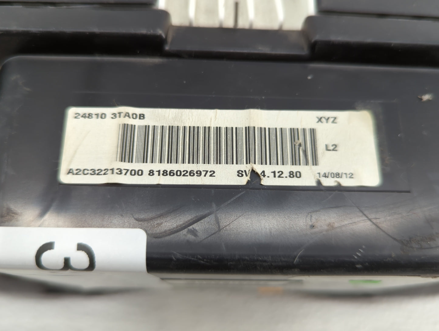 2013 Nissan Altima Instrument Cluster Speedometer Gauges P/N:24810 3TA0D 24810 3TA0C, 24810 3TA0B, 24810 3TA0A Fits OEM Used