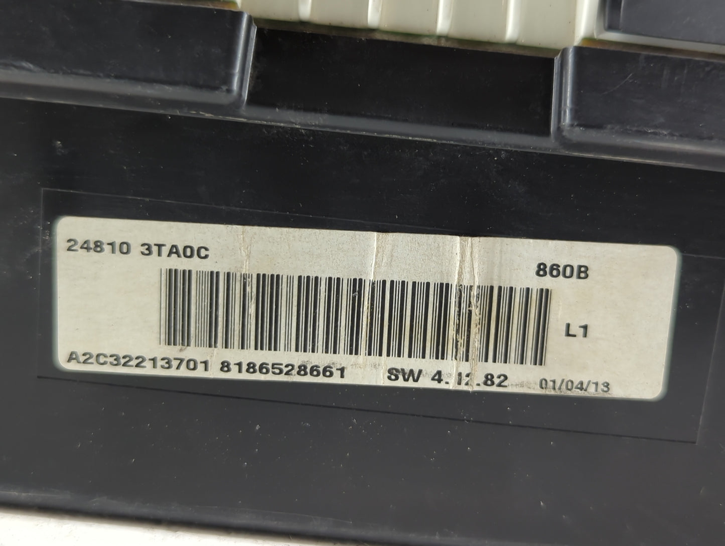 2013 Nissan Altima Instrument Cluster Speedometer Gauges P/N:24810 3TA0D 24810 3TA0C, 24810 3TA0B, 24810 3TA0A Fits OEM Used
