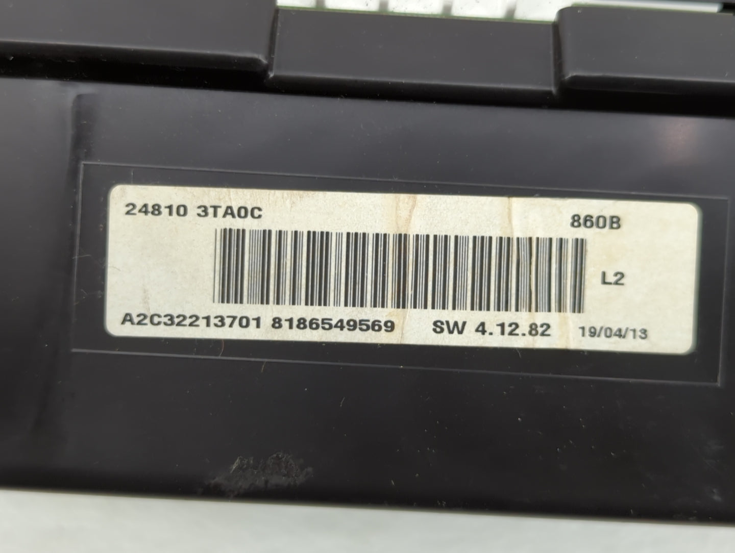 2013 Nissan Altima Instrument Cluster Speedometer Gauges P/N:24810 3TA0D 24810 3TA0C, 24810 3TA0B Fits OEM Used Auto Parts -