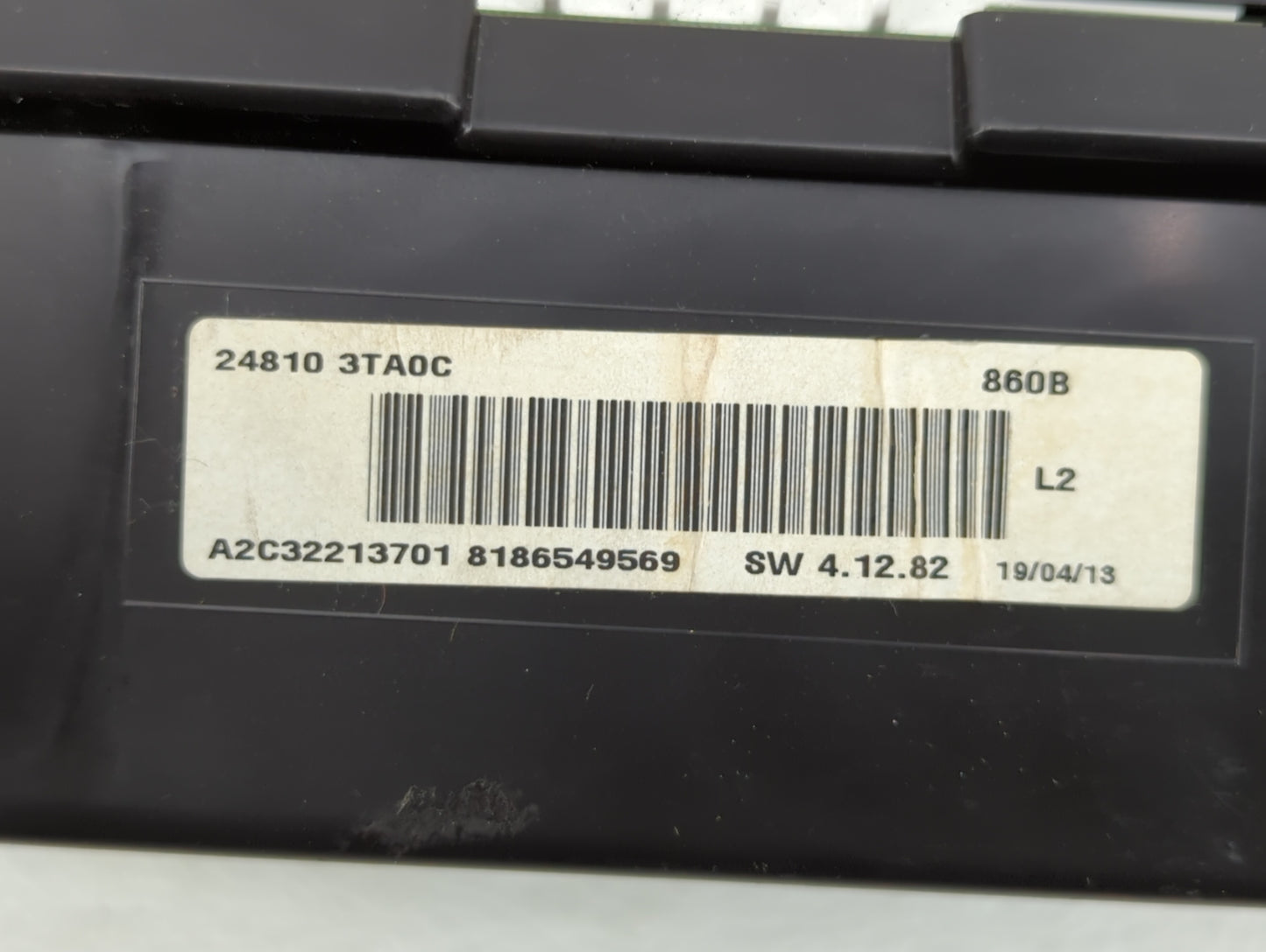 2013 Nissan Altima Instrument Cluster Speedometer Gauges P/N:24810 3TA0D 24810 3TA0C, 24810 3TA0B Fits OEM Used Auto Parts -