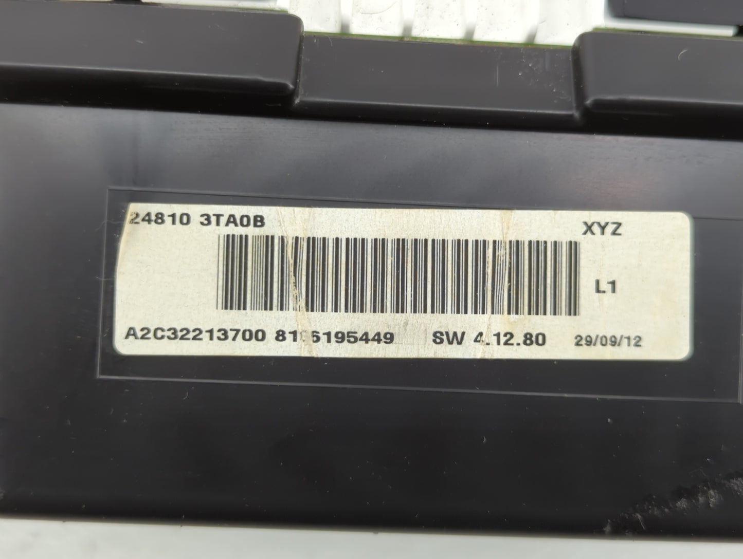 2013 Nissan Altima Instrument Cluster Speedometer Gauges P/N:24810 3TA0D 24810 3TA0C, 24810 3TA0B, 24810 3TA0A Fits OEM Used
