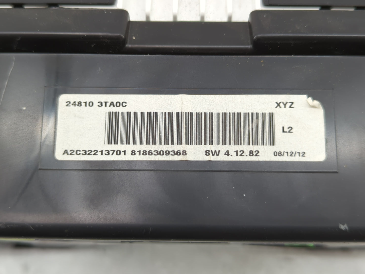2013 Nissan Altima Instrument Cluster Speedometer Gauges P/N:24810 3TA0D 24810 3TA0C, 24810 3TA0B, 24810 3TA0A Fits OEM Used