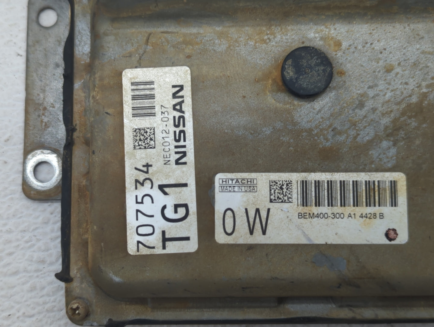 2013-2014 Nissan Altima PCM Engine Control Computer ECU ECM PCU OEM P/N:MEC300-051 A1 MEC300-012 A1 Fits Fits 2013 2014 OEM 