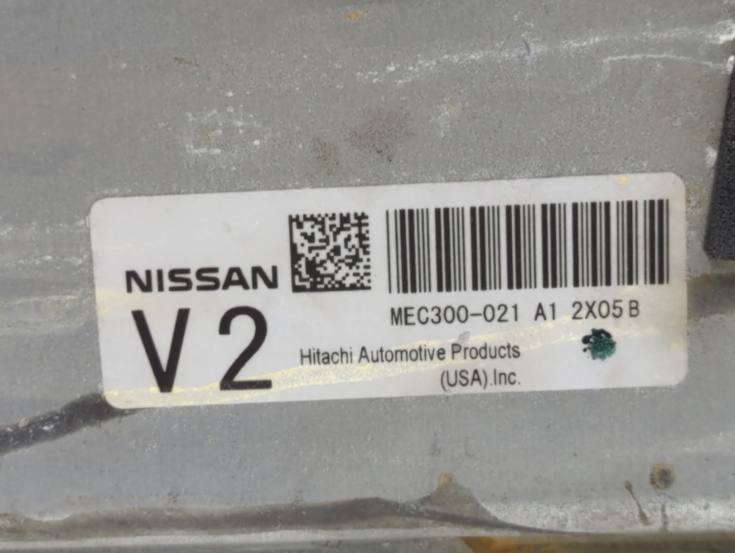 2013-2014 Nissan Altima PCM Engine Control Computer ECU ECM PCU OEM P/N:MEC300-021 Fits Fits 2013 2014 OEM Used Auto Parts -