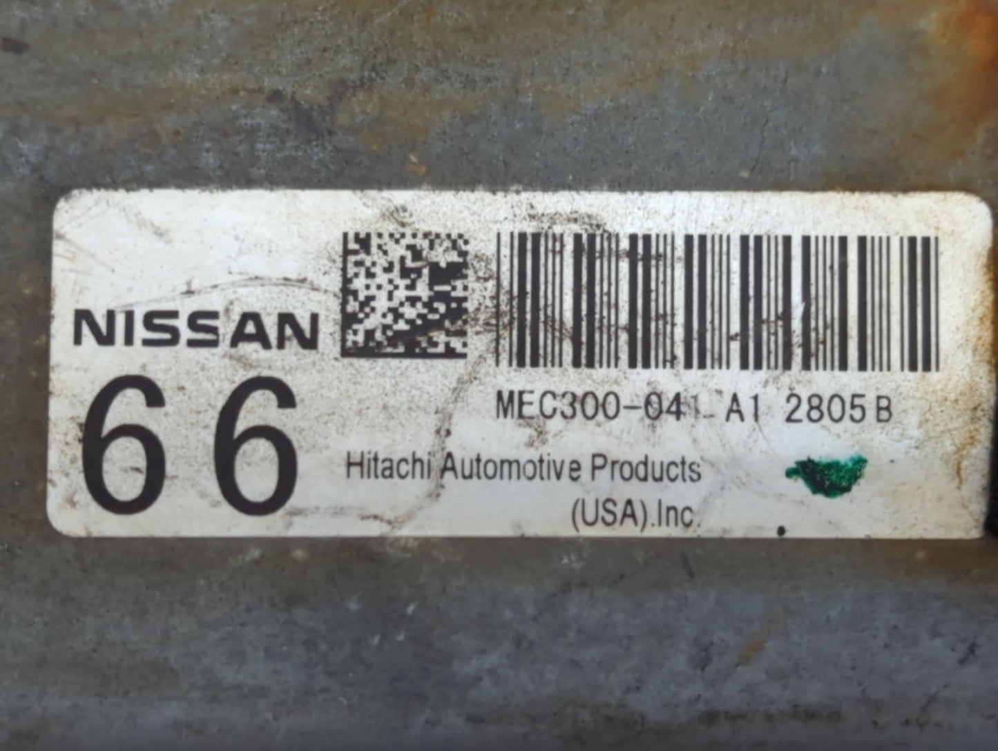 2013-2014 Nissan Altima PCM Engine Control Computer ECU ECM PCU OEM P/N:MEC300-041 A1 MEC300-042 A1 Fits Fits 2013 2014 OEM 