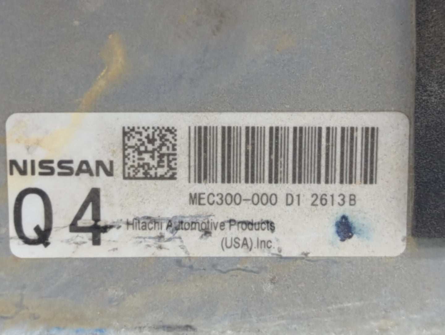 2013-2014 Nissan Altima PCM Engine Control Computer ECU ECM PCU OEM P/N:MEC300-000 D1 MEC300-001 A1 Fits Fits 2013 2014 OEM 