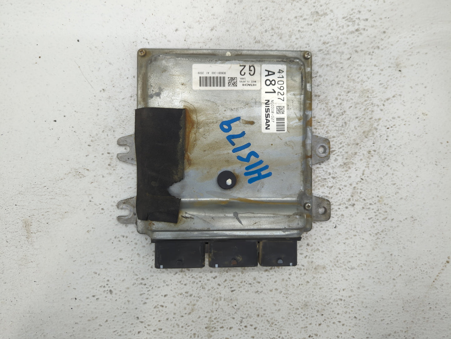 2013-2014 Nissan Altima PCM Engine Control Computer ECU ECM PCU OEM P/N:BEM3B1-300 A1 MEC300-001 A1 Fits Fits 2013 2014 OEM 