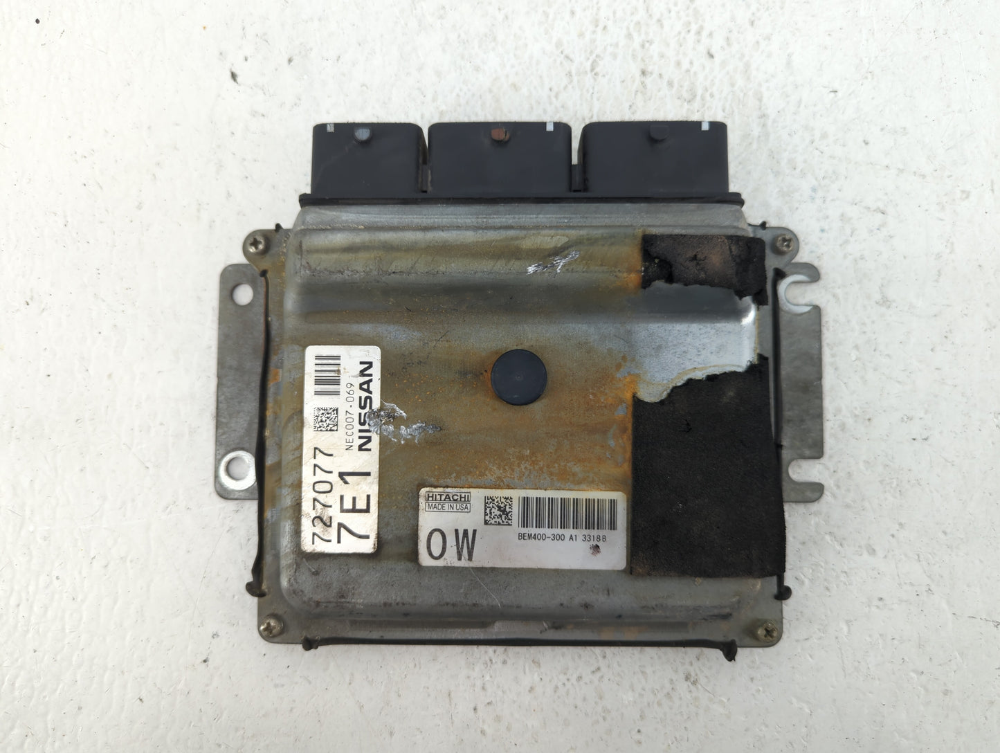 2013-2014 Nissan Altima PCM Engine Control Computer ECU ECM PCU OEM P/N:BEM400-300 A1 MEC300-001 A1 Fits Fits 2013 2014 OEM 