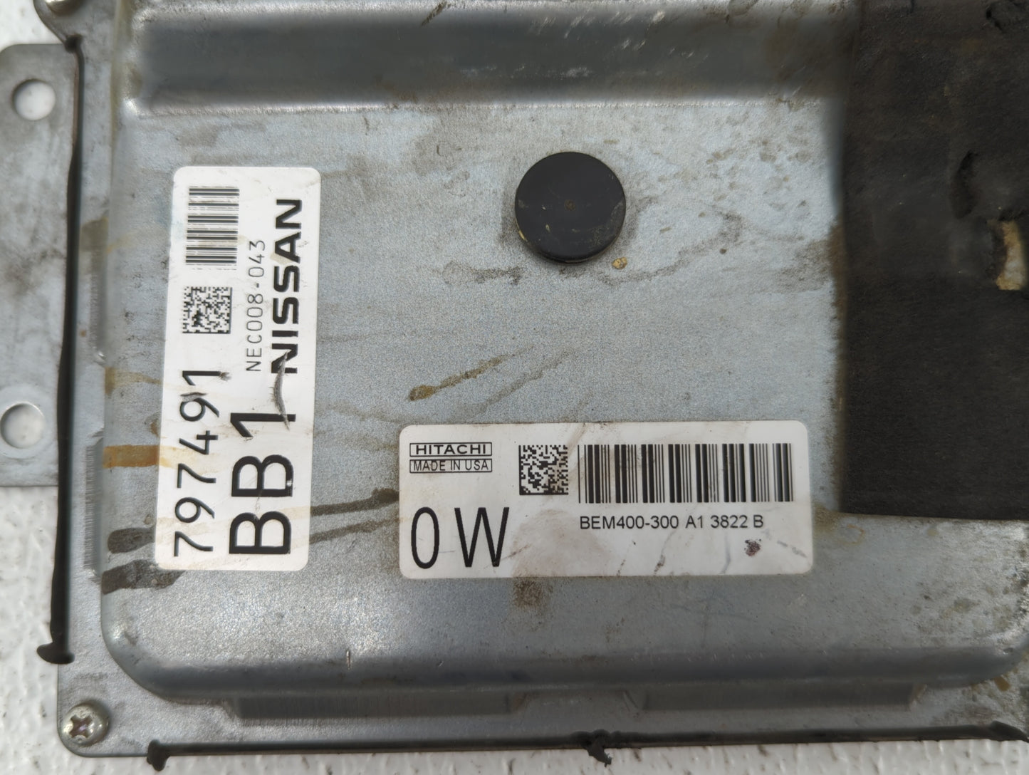 2013-2014 Nissan Altima PCM Engine Control Computer ECU ECM PCU OEM P/N:NEC008-043 MEC300-010 D1 Fits Fits 2013 2014 OEM Use