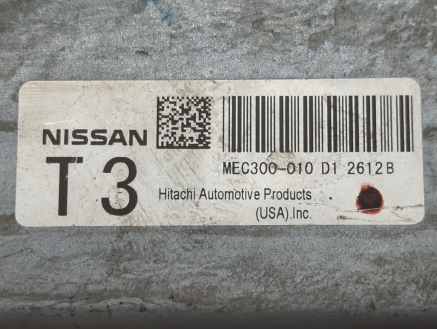 2013-2014 Nissan Altima PCM Engine Control Computer ECU ECM PCU OEM P/N:MEC300-010 D1 MEC300-011 A1 Fits Fits 2013 2014 OEM 